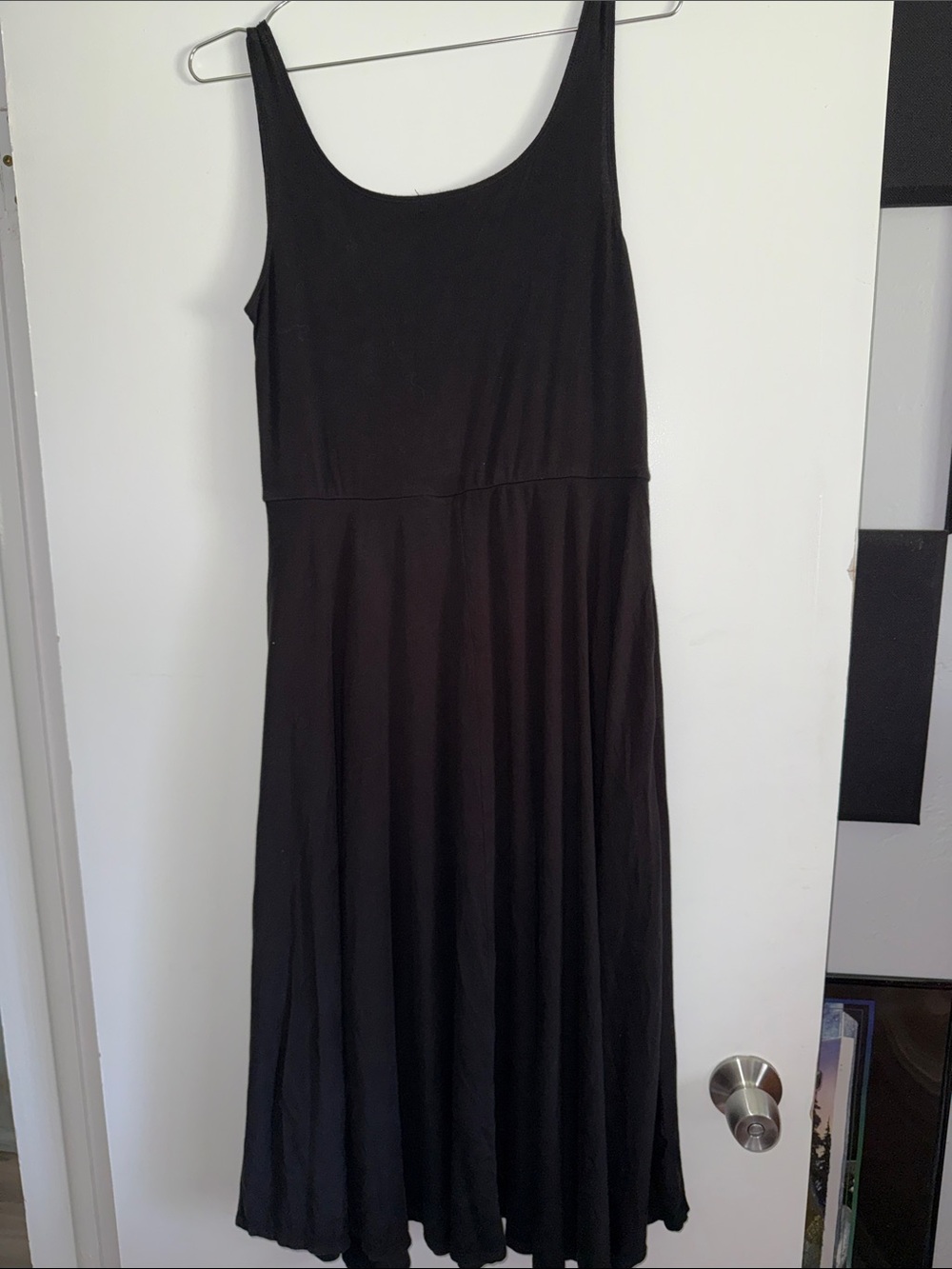 Quince Black Sleeveless Maxi Dress - Picture 2 of 2